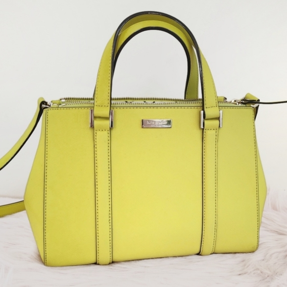 kate spade Handbags - Kate Spade Newbury Lane Loden Yellow Purse